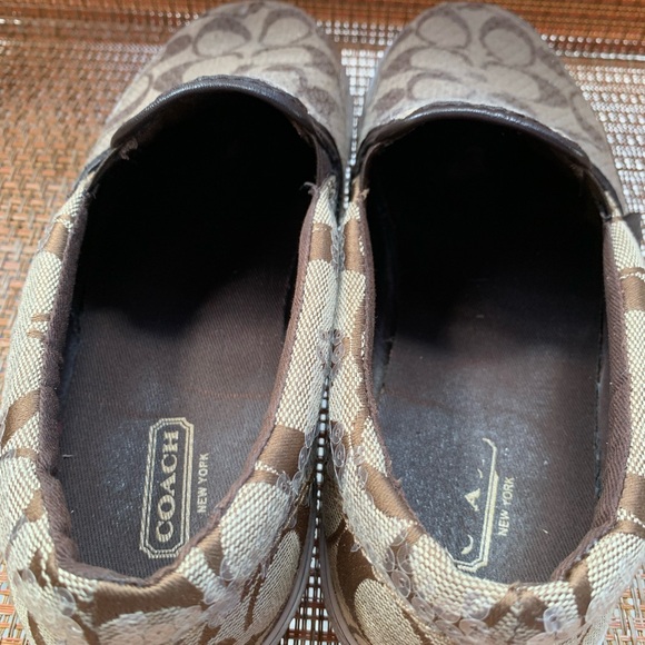 COACH ladies slip on sequins sneakers 7 1/2 - Picture 8 of 12